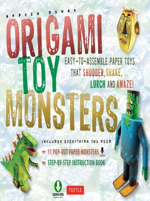 cover image of Origami Toy Monsters Kit Ebook